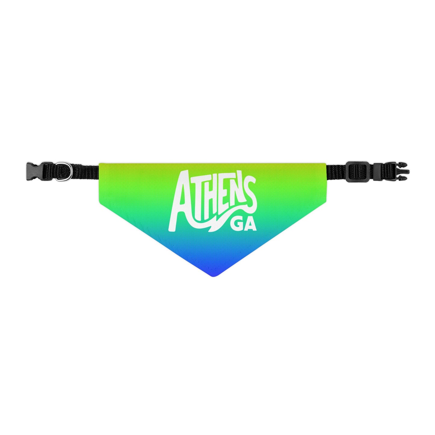 Athens Pride Rainbow Pet Bandana Collar