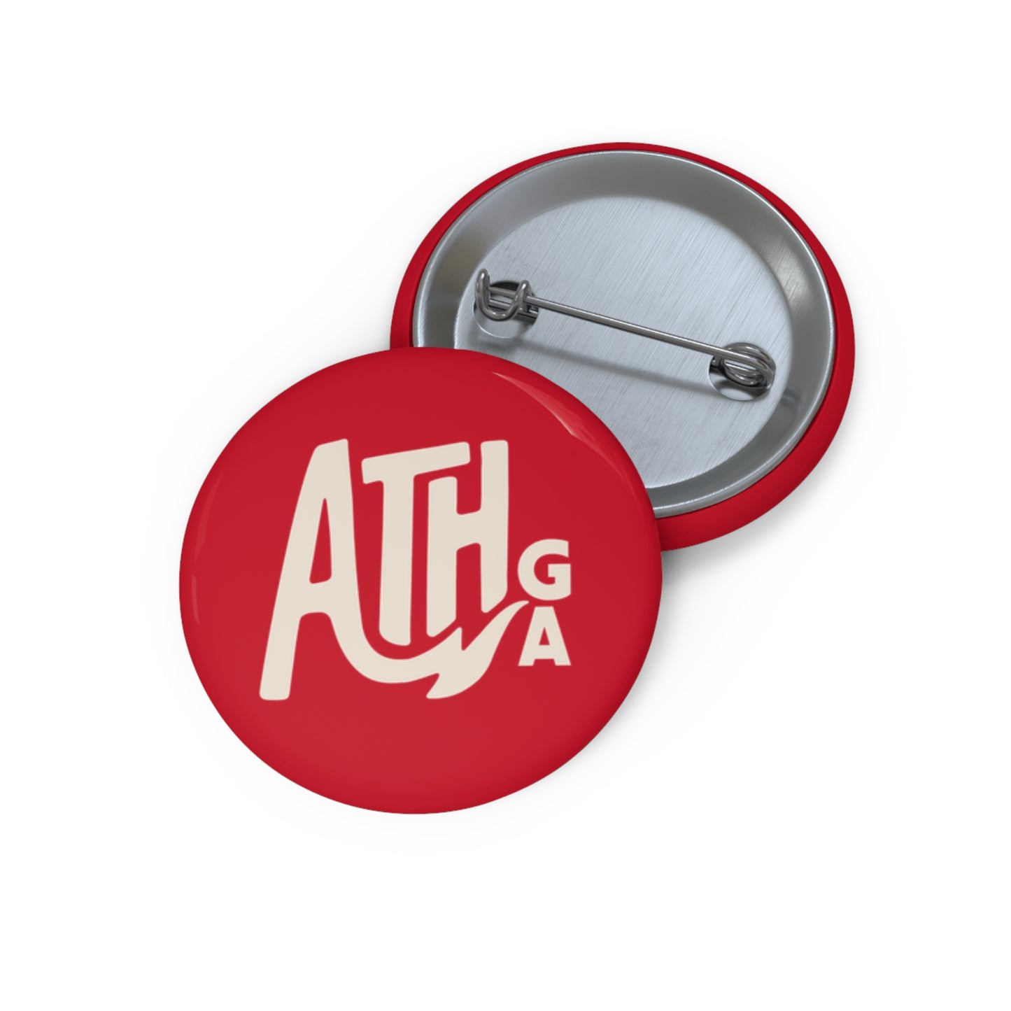 Athens GA "ATH" Pin Buttons