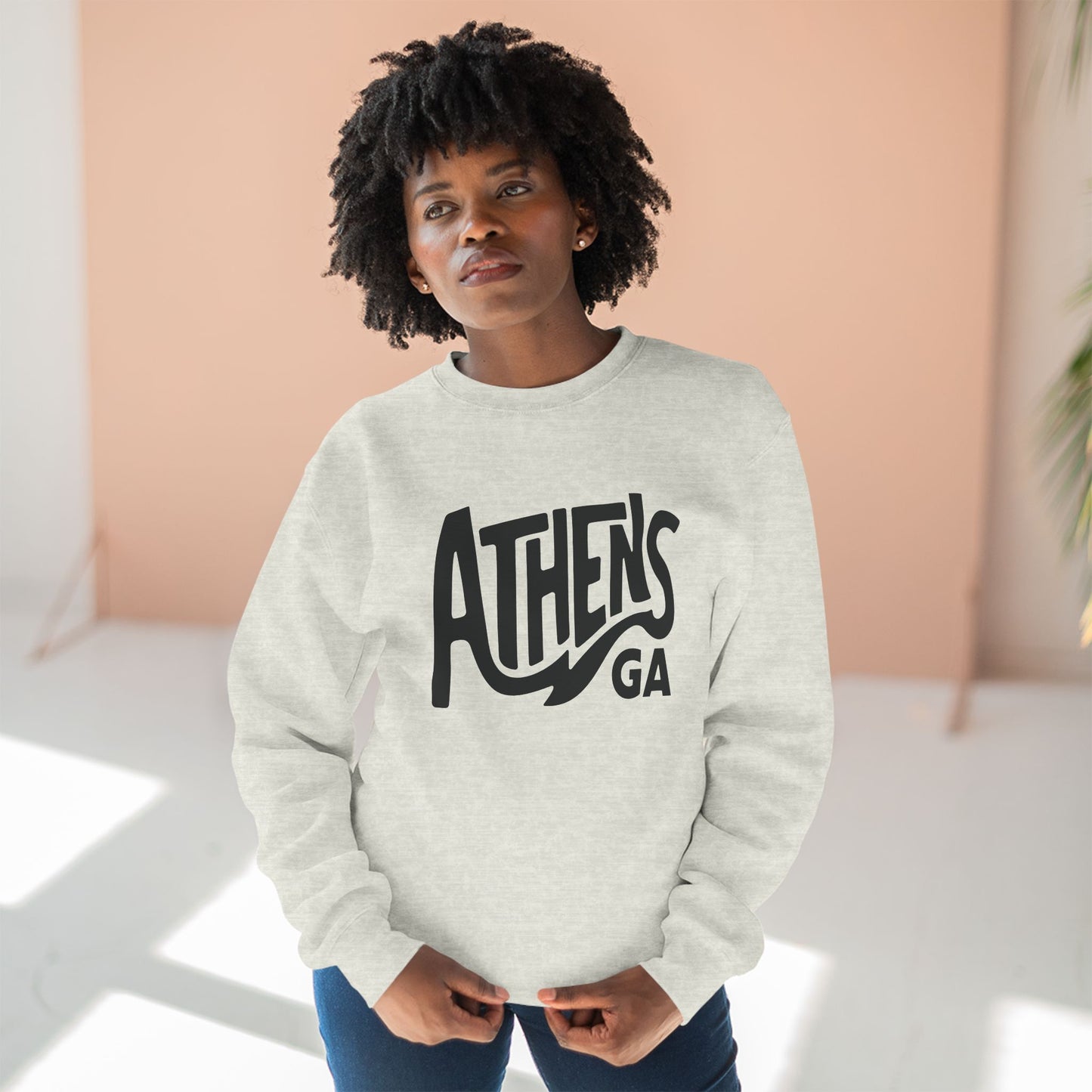 Athens GA Unisex Crewneck Sweatshirt