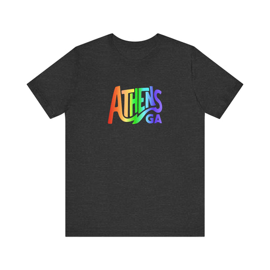 Athens Pride Rainbow Short Sleeve Tee