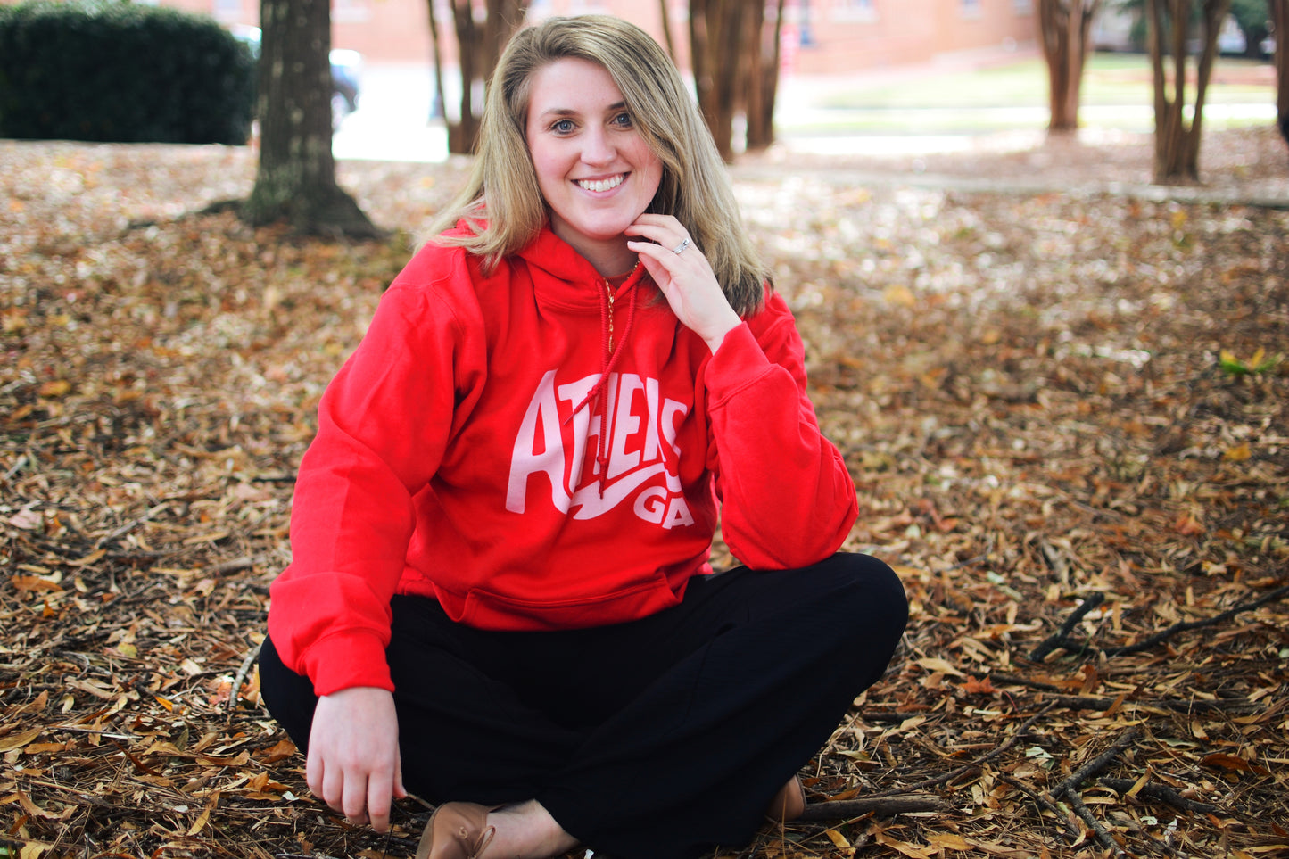 Athens GA Unisex Heavy Blend™ Hooded Sweatshirt