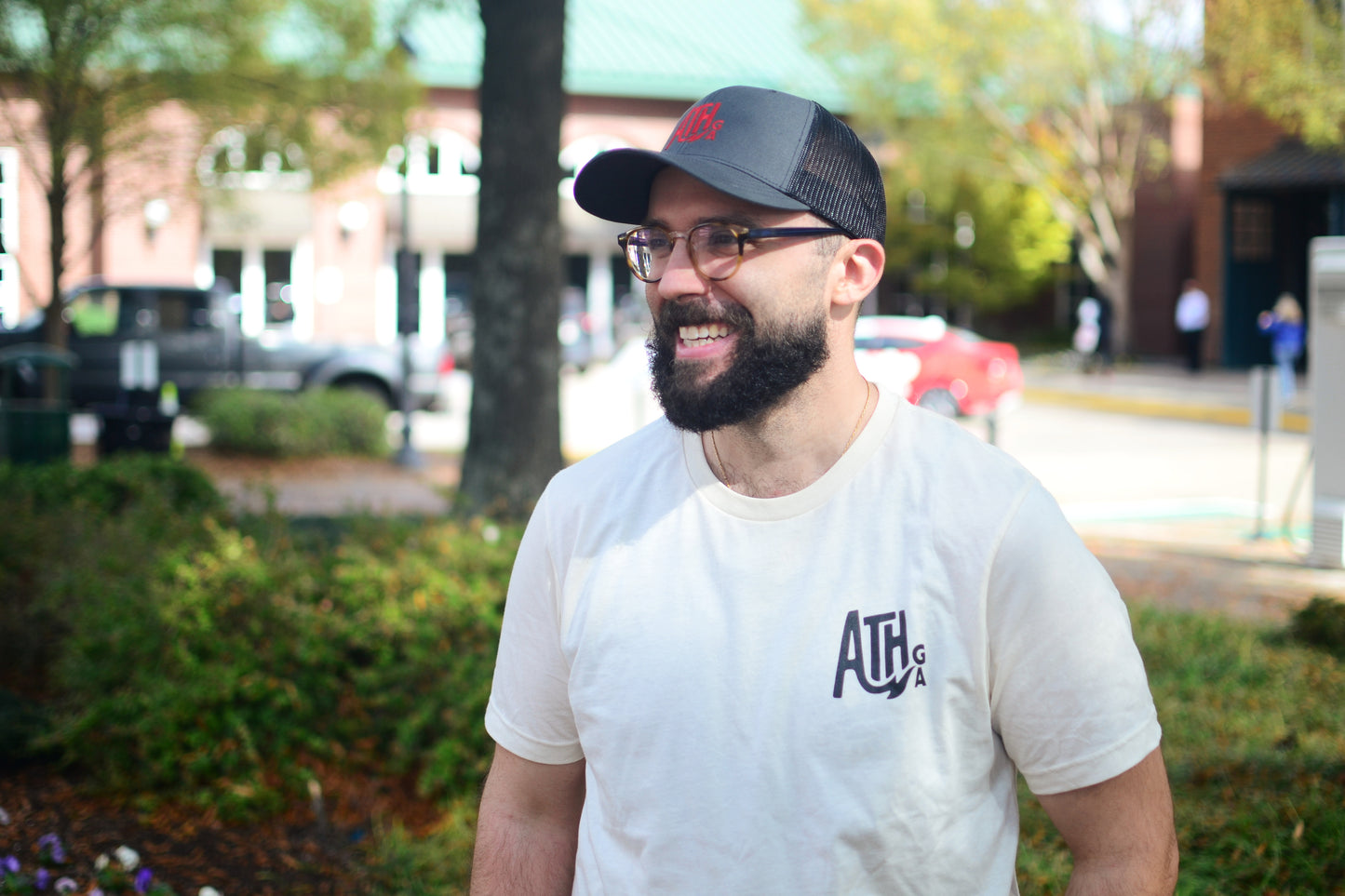 Athens GA Snapback Trucker Cap