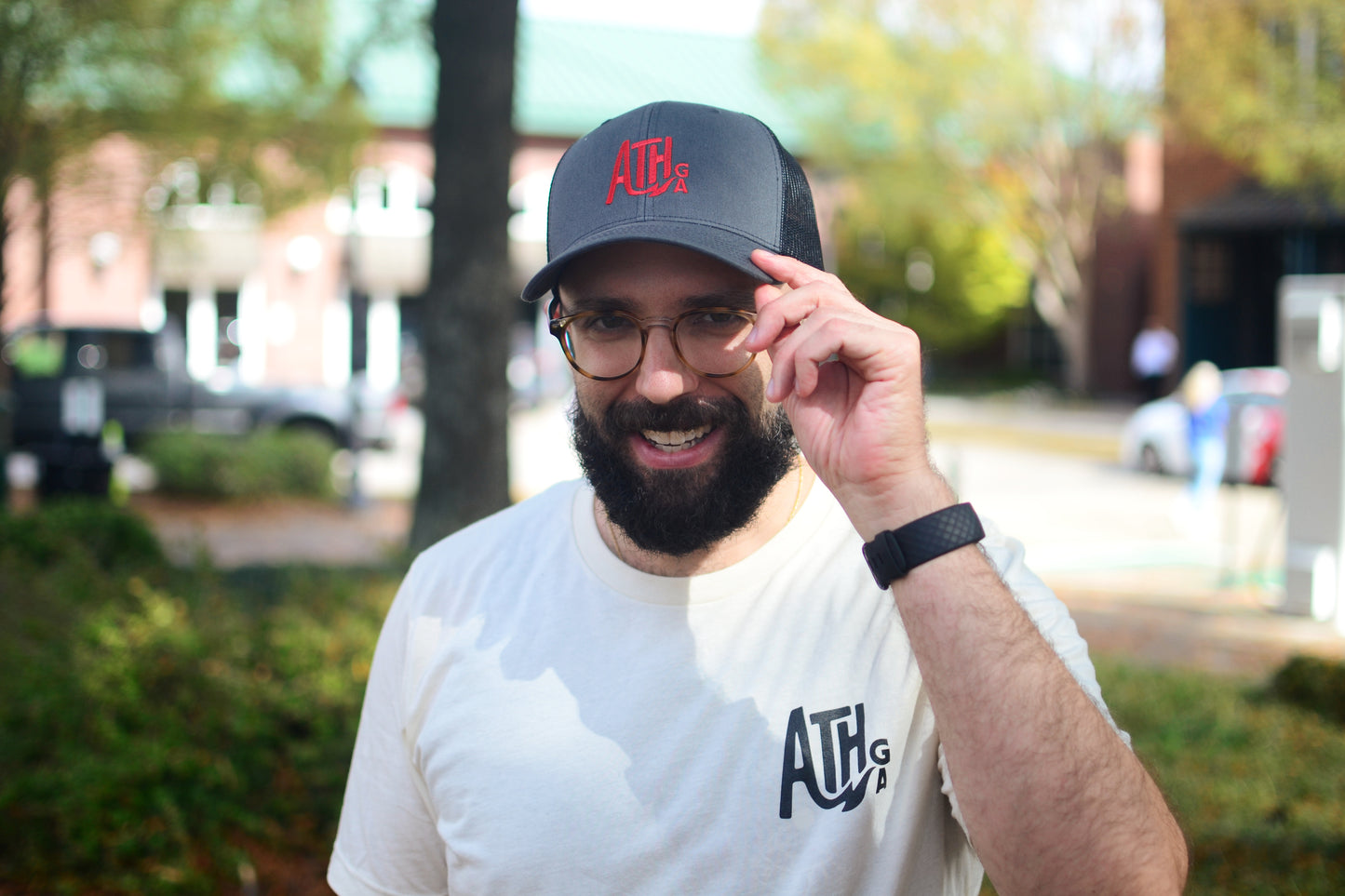 Athens GA Snapback Trucker Cap