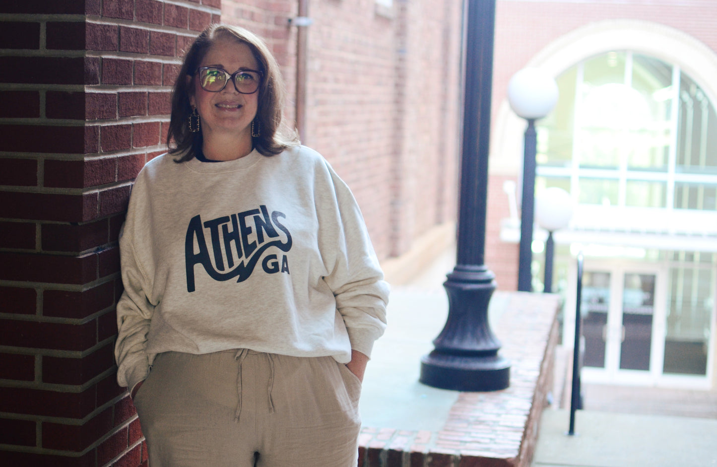 Athens GA Unisex Crewneck Sweatshirt