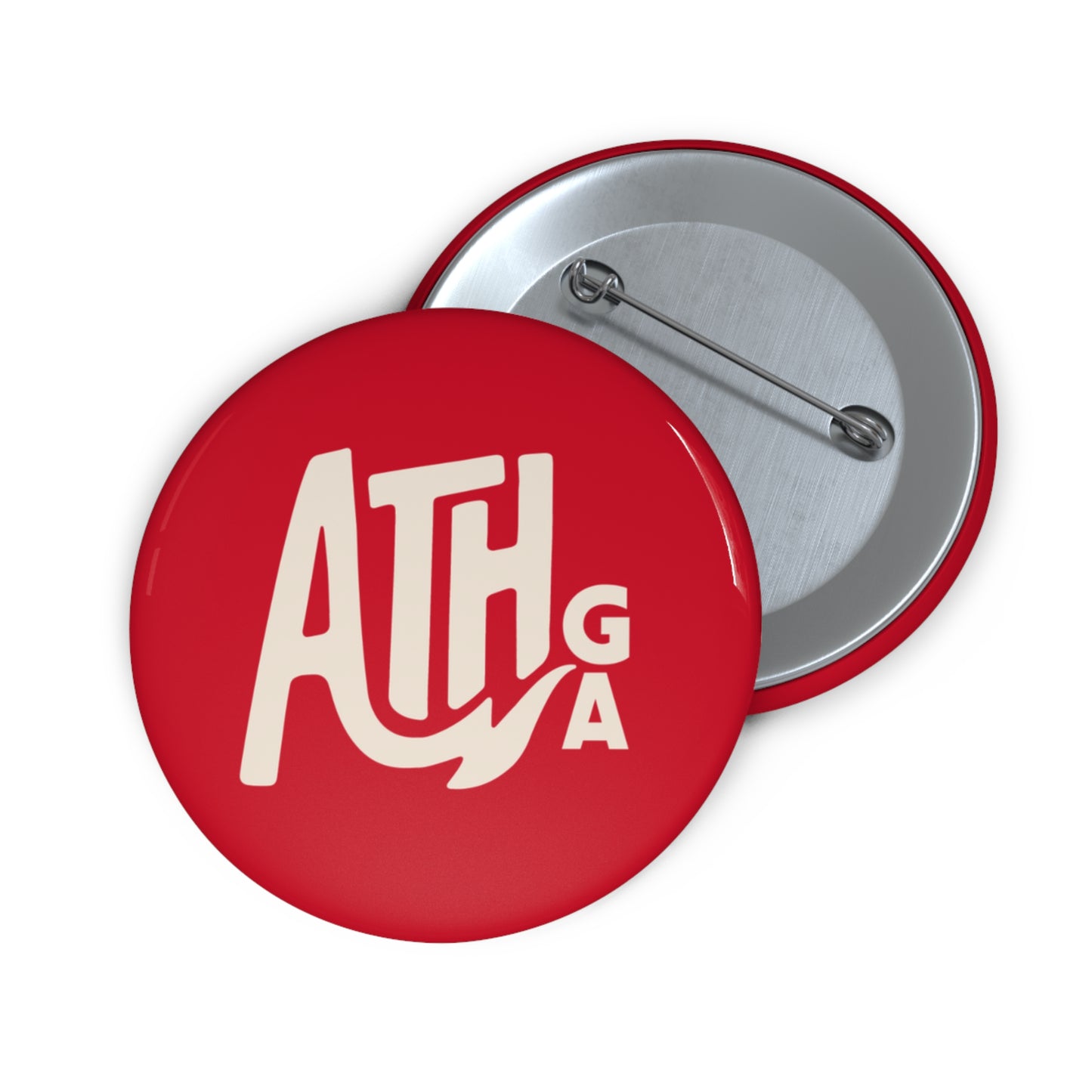 Athens GA "ATH" Pin Buttons