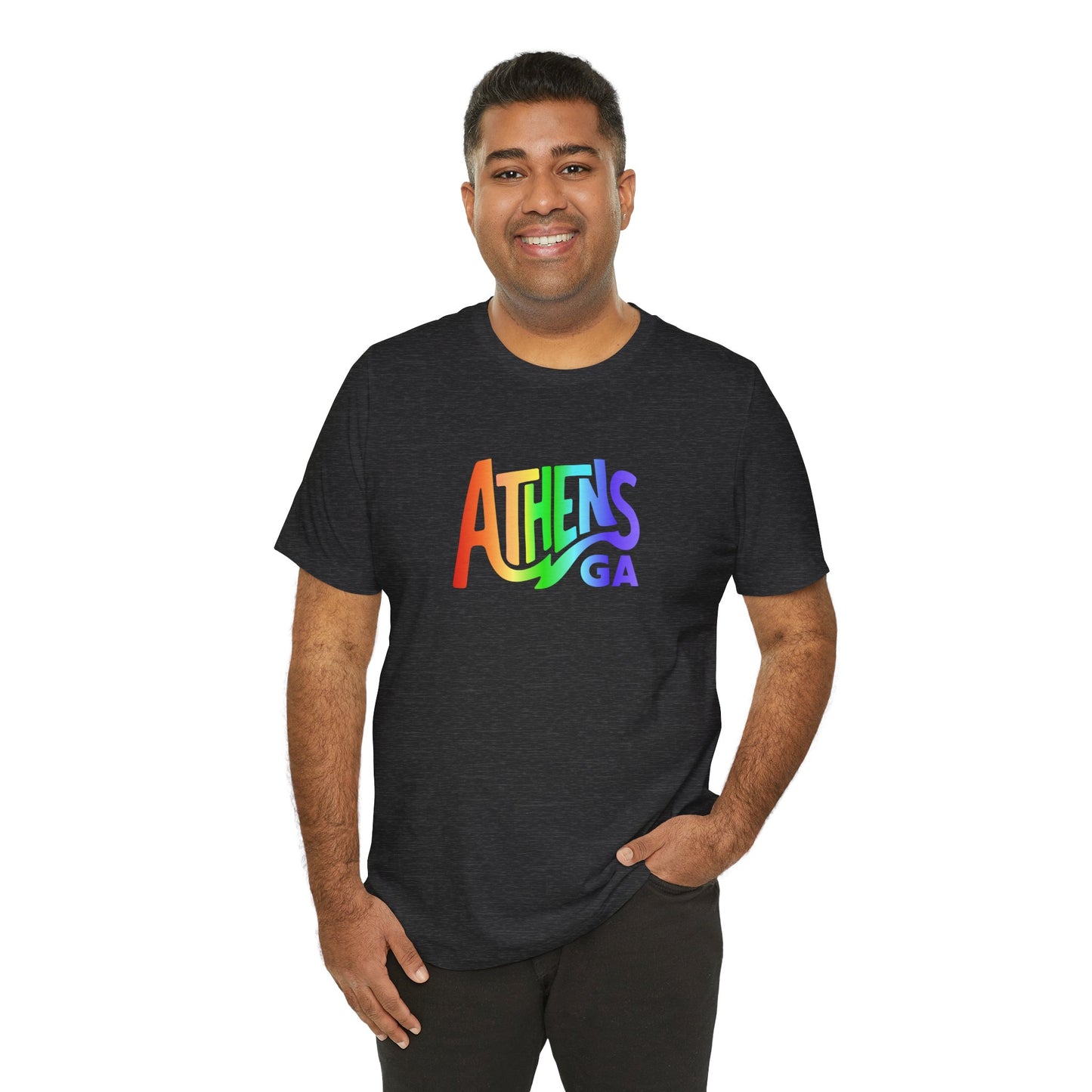 Athens Pride Rainbow Short Sleeve Tee