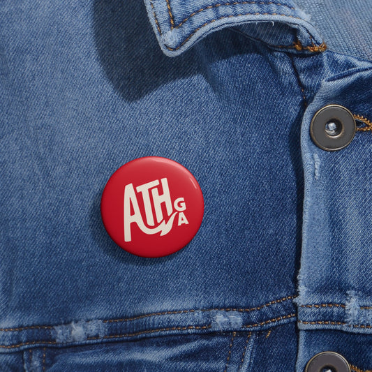 Athens GA "ATH" Pin Buttons