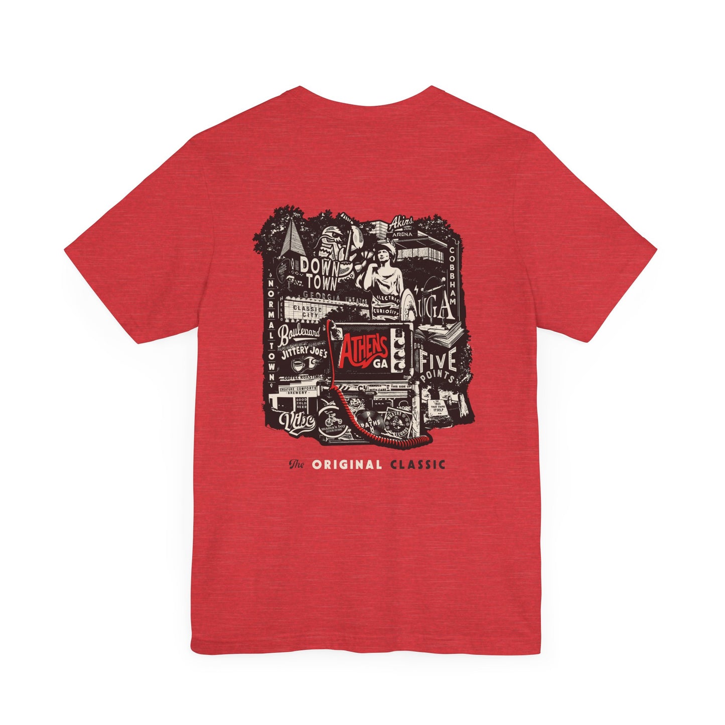 Athens GA "The Original Classic" Short Sleeve T-Shirt