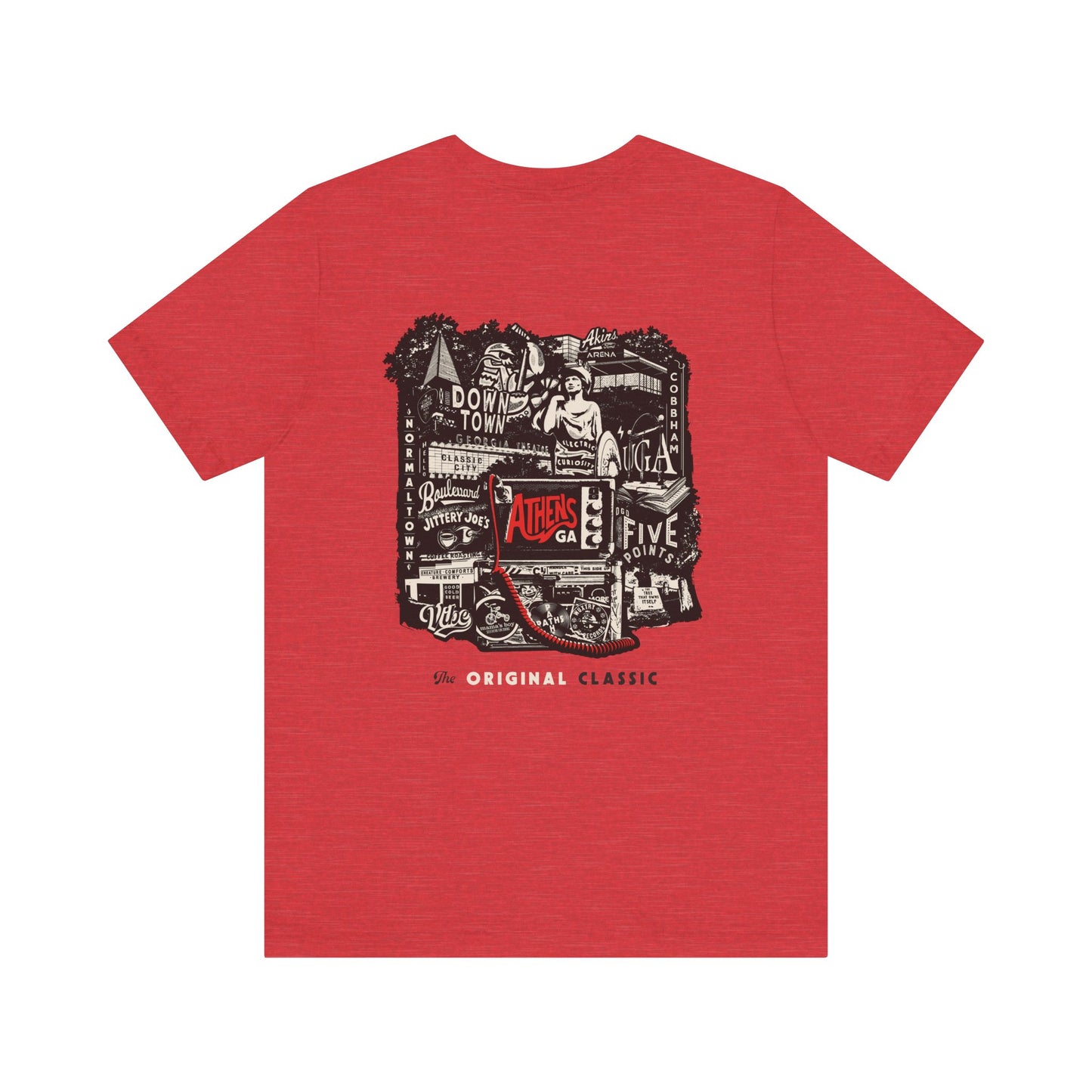 Athens GA "The Original Classic" Short Sleeve T-Shirt